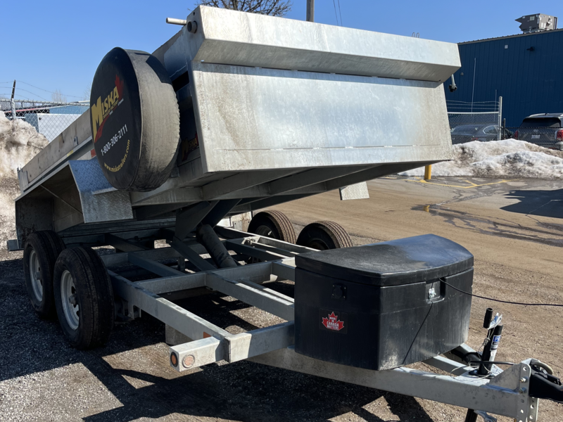 Cargo, Utility Trailers  2025 Miska 5 Ton Galvanized Dump Trailer Photo